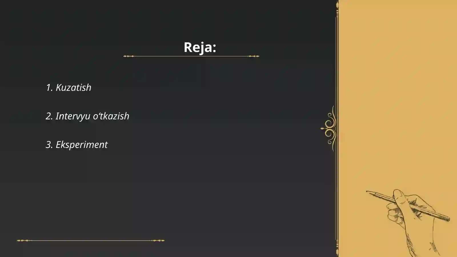 Pedagogika fan sifatida. Pedagogikaning ilmiy-tadqiqot metodlari 2