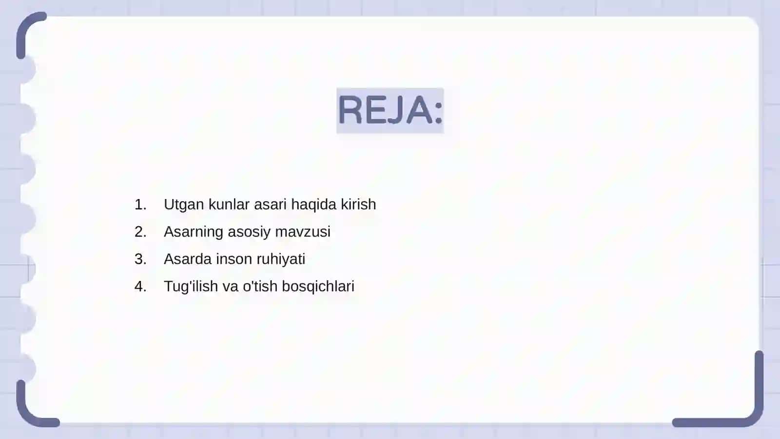Utgan kunlar asari 2