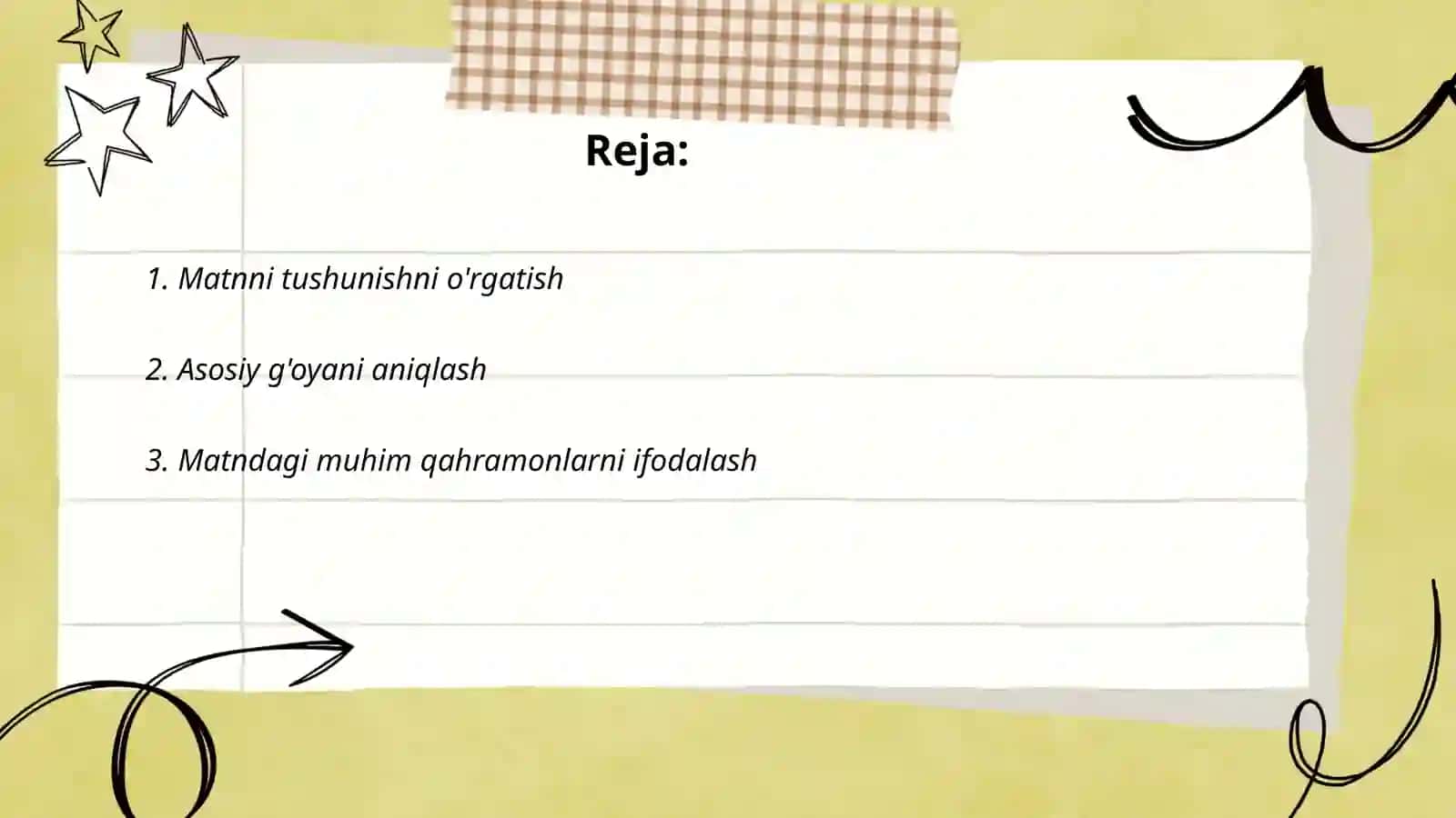Matnni tushunishni o'rgatish 2