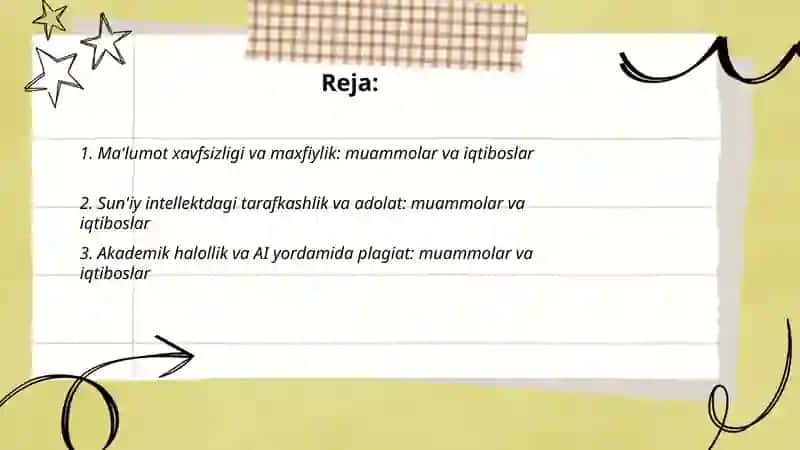 Ta'limda sun'iy intellekt:muammo va iqtiboslar 2