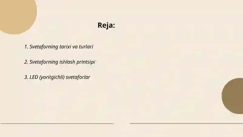 Svetafor va ularning turlari 2