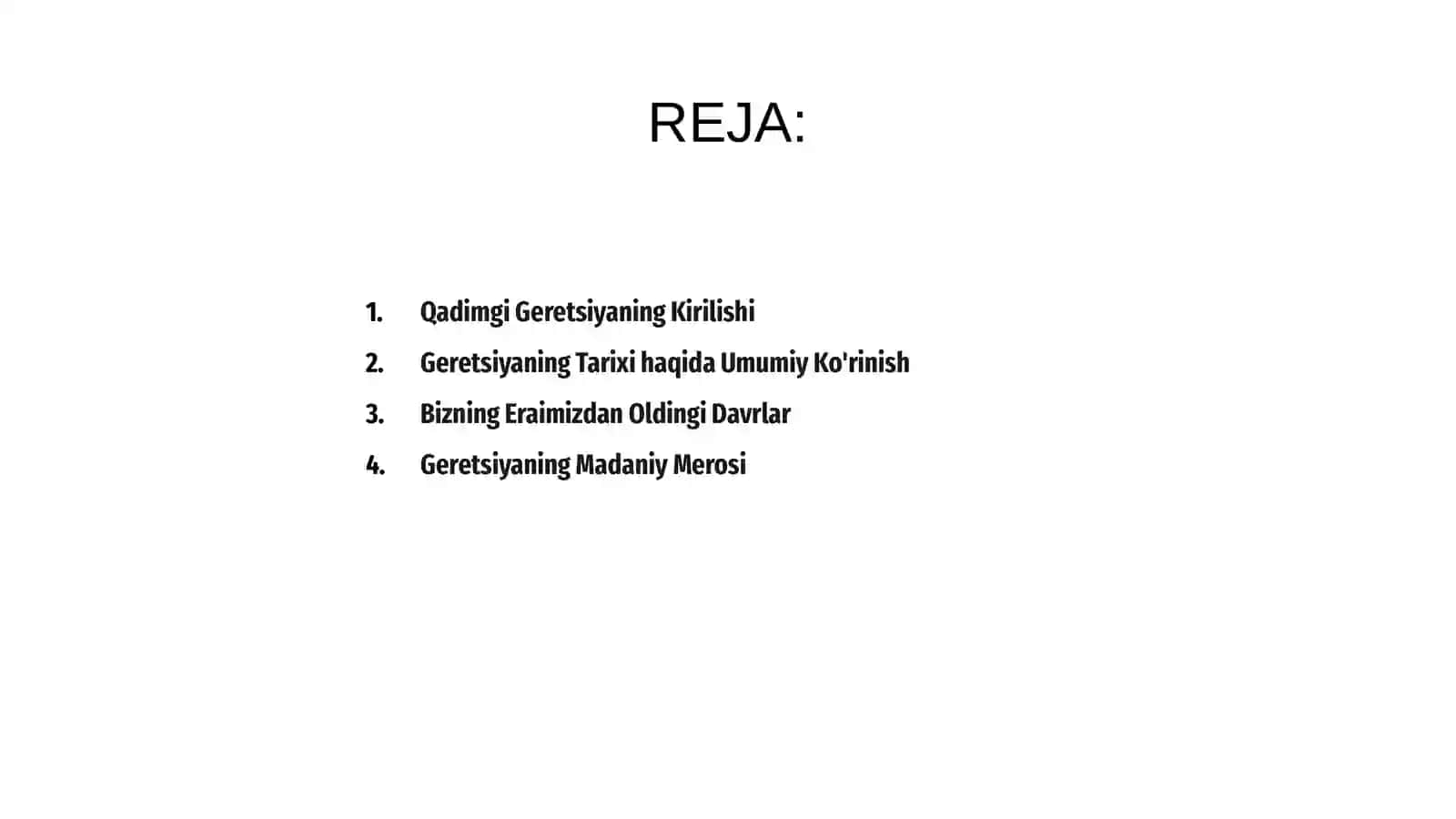 Qadimgi Geretsiyaning rivojlanishi 2