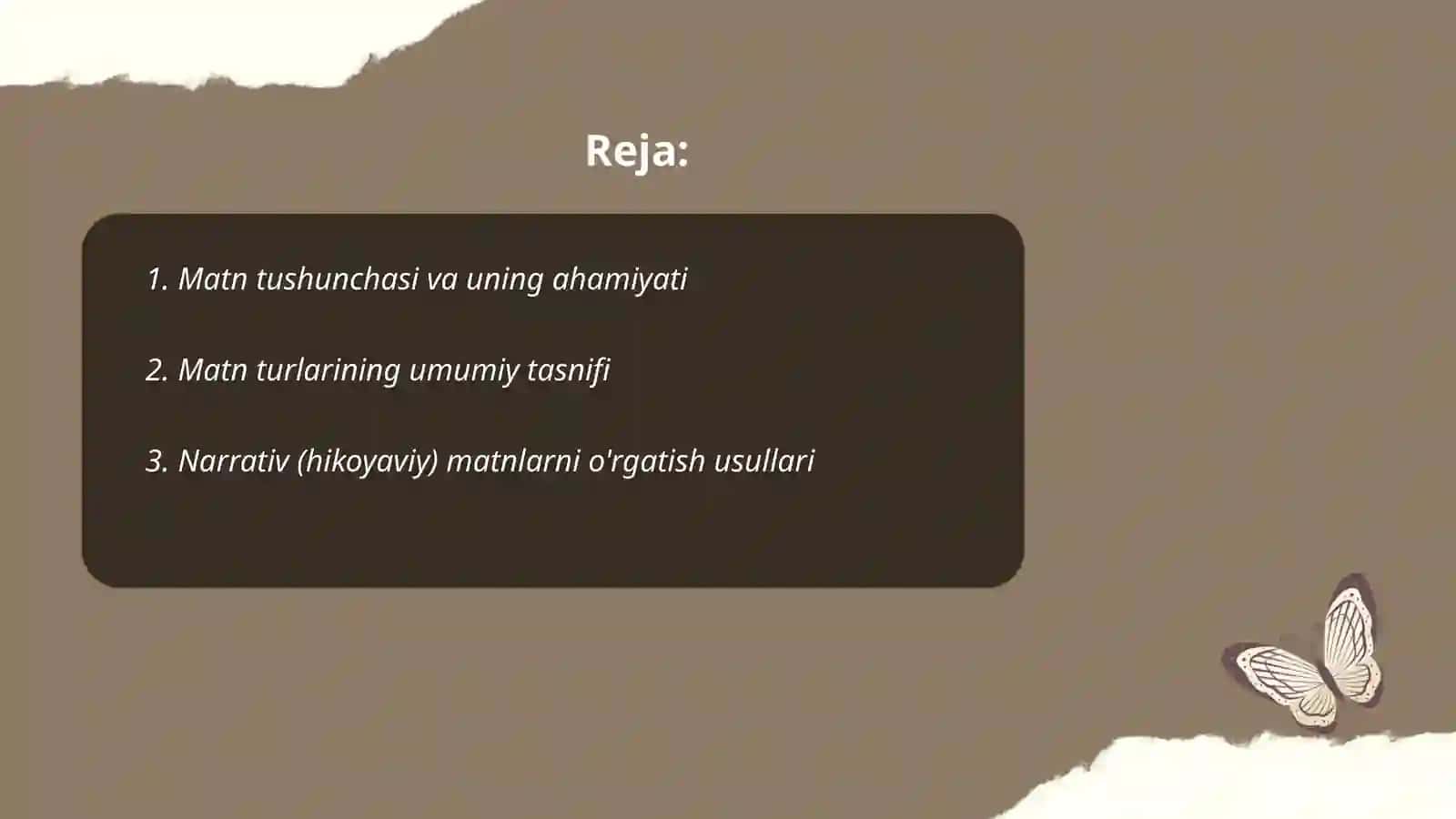 Ta’lim bosqichlarida matn va uning turlarini o’rgatish 2