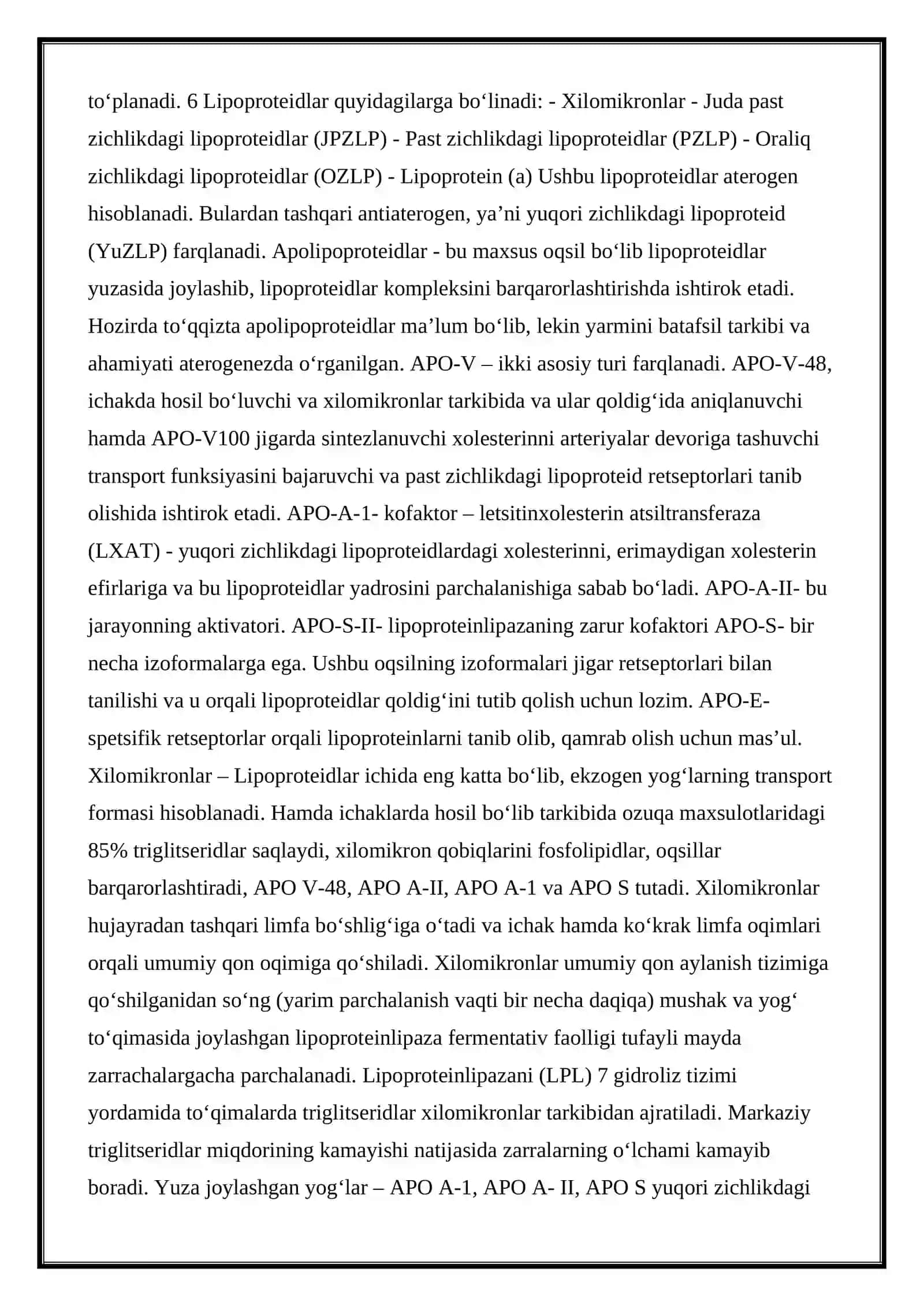 GIPOLIPIDEMIK DORI VOSITALARINING KLINIK FARMAKOLOGIYASI 2