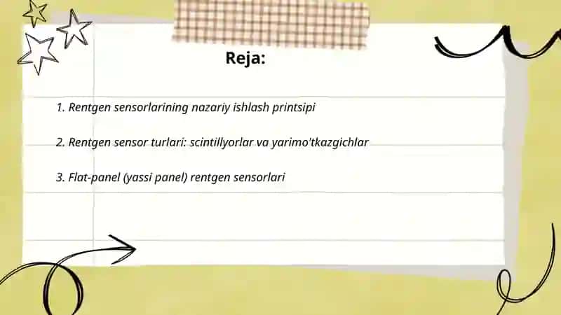 Rentgen sensori 2