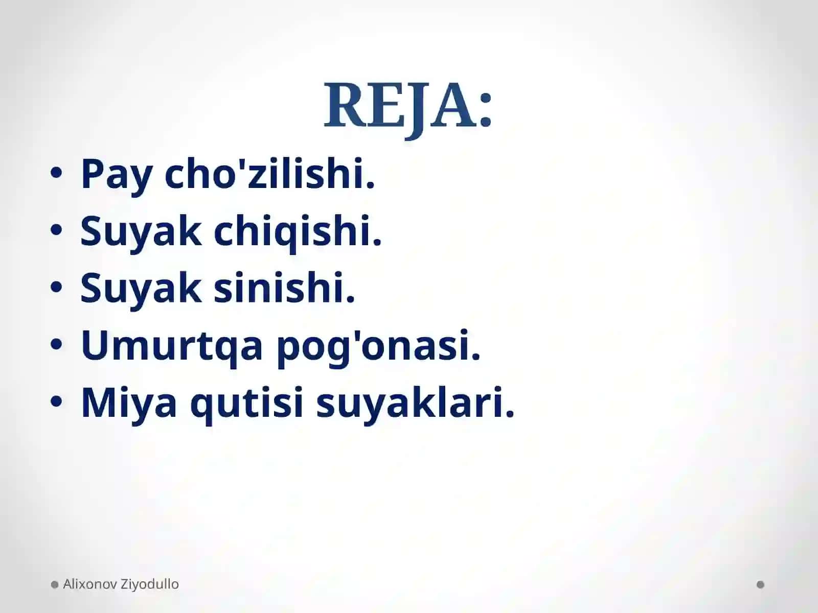 Suyaklarshikasdanganidabirinchiyordamko‘rsatish 2