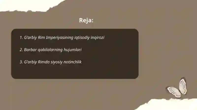 G'arbiy Rim emperyasining qulashi 2