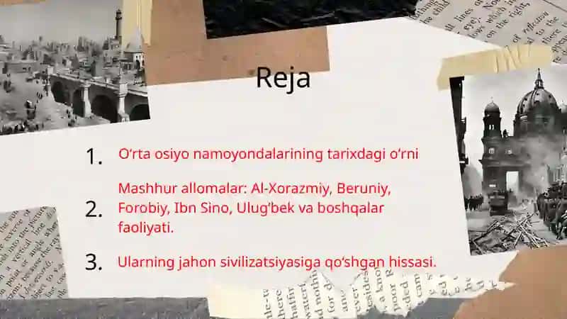 Oʻrta osiyo namoyondalarini targʻib etilishi 2