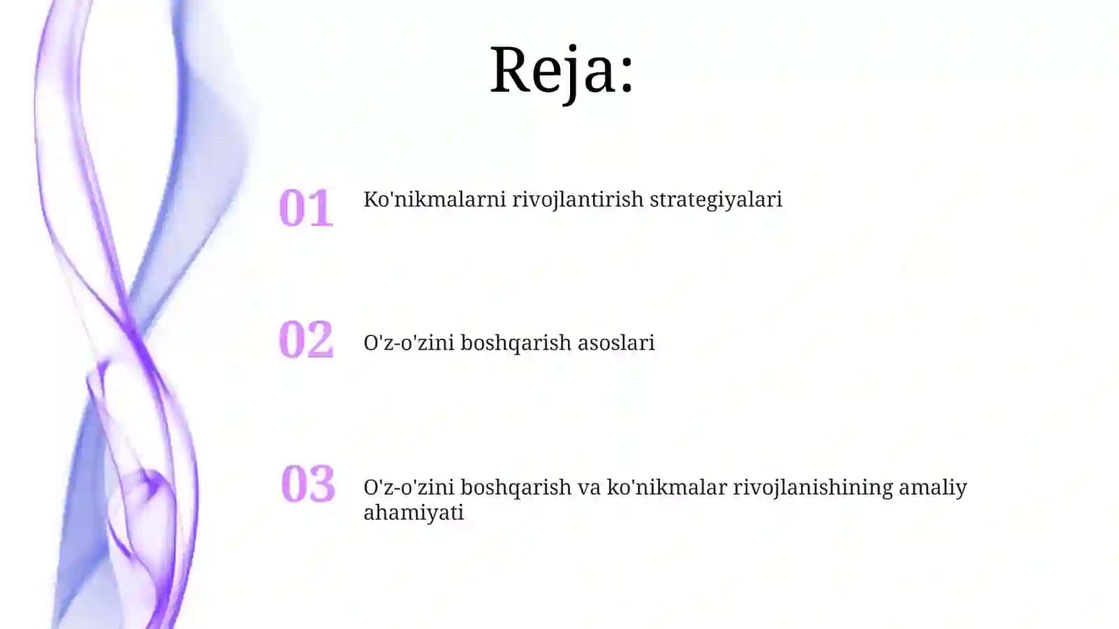 Oʻzoʻzniboshqarishvakoʻnikmasinirivojlantirish 2