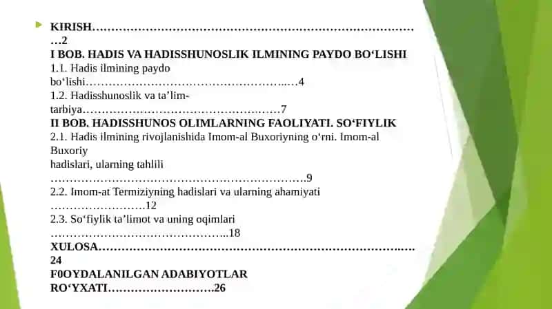 IMOM AL BUHORIY AT-TERMIZIYLARNING TA`LIM TARBIYANING RIVOJLANTIRISHDAGI XIZMATLARI 2