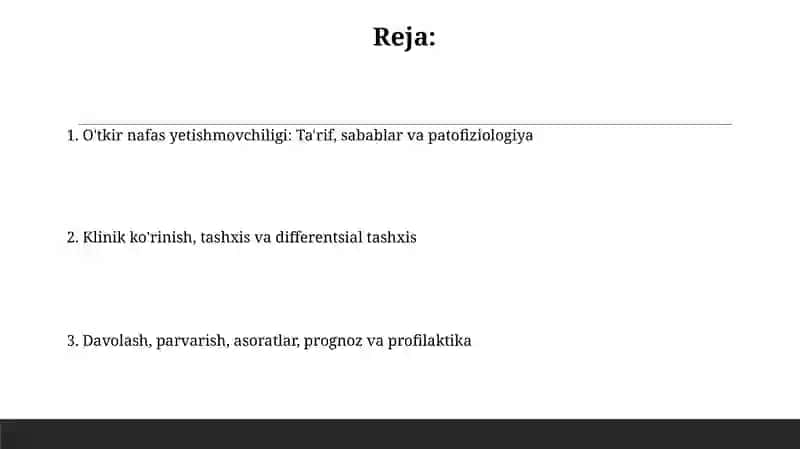O'tkir nafas yetishmovchiligi 2