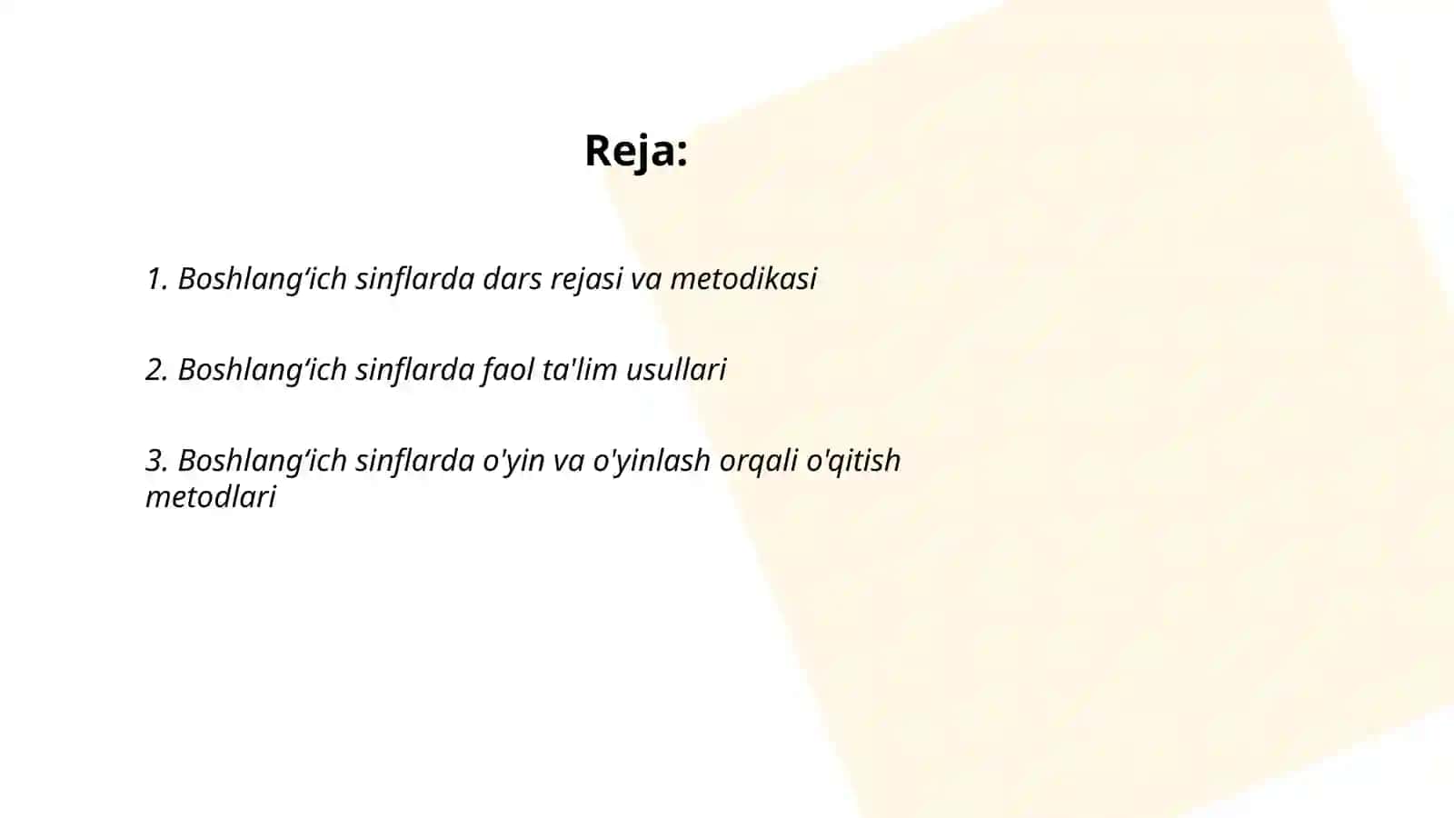 Boshlangʻich sinflarda ta'lim metodlari va vazifalari 2
