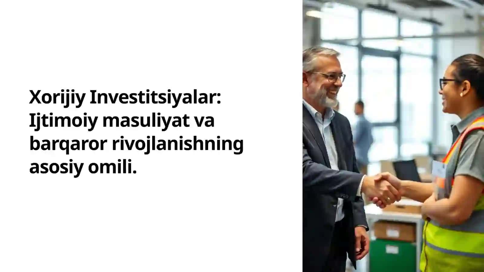 Xorijiy Investitsiyalar: Nima va Nima uchun Muhim? 2