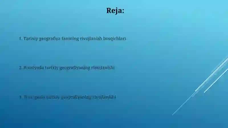 Tarixiy geografiya fanining yevropa va rossiya hududida rivojlanishi 2