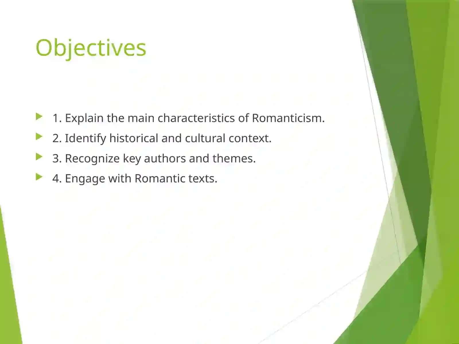 The Emergence of Romanticism 2
