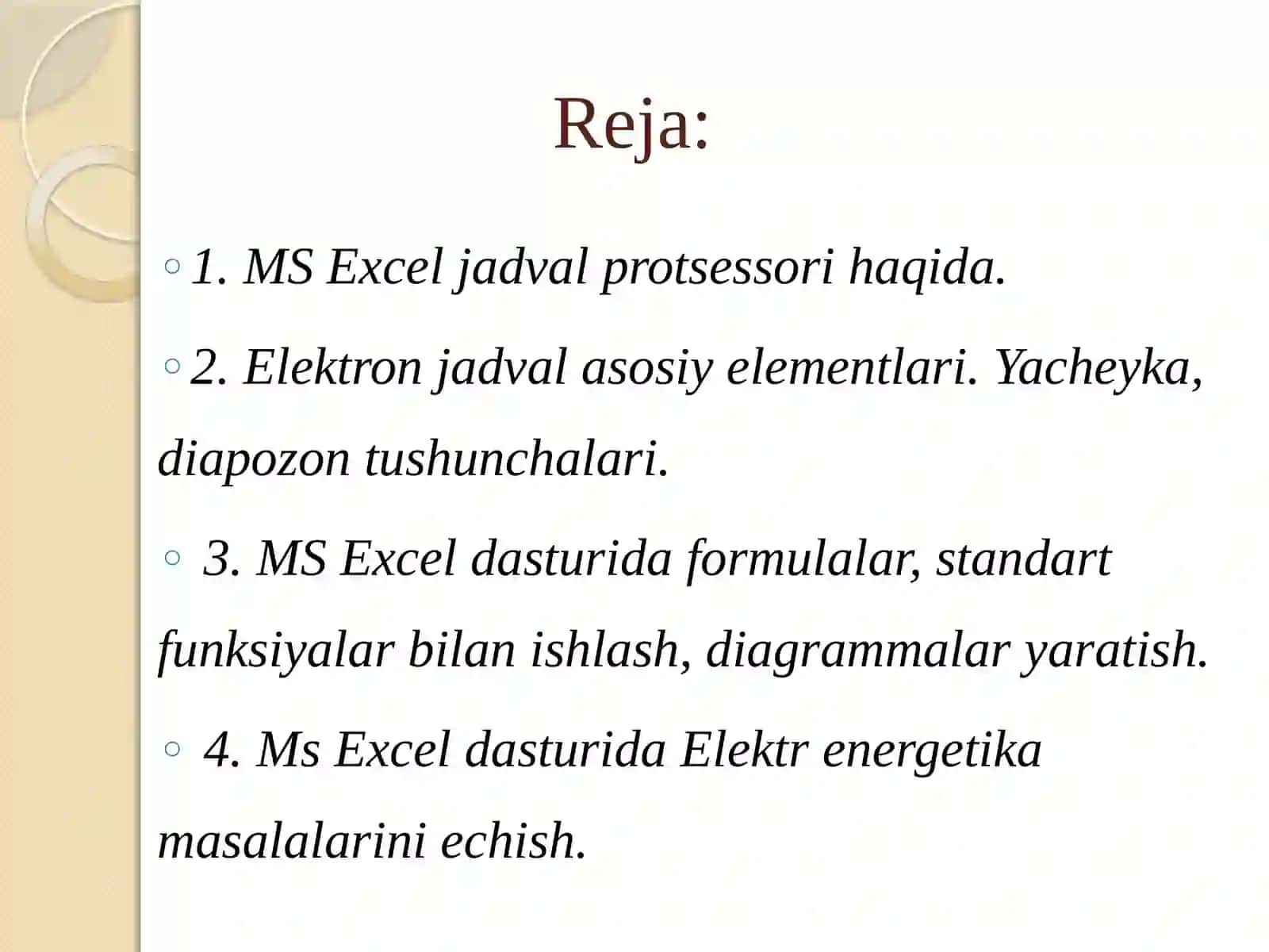 Raqamli va axborot texnologiyalari 2