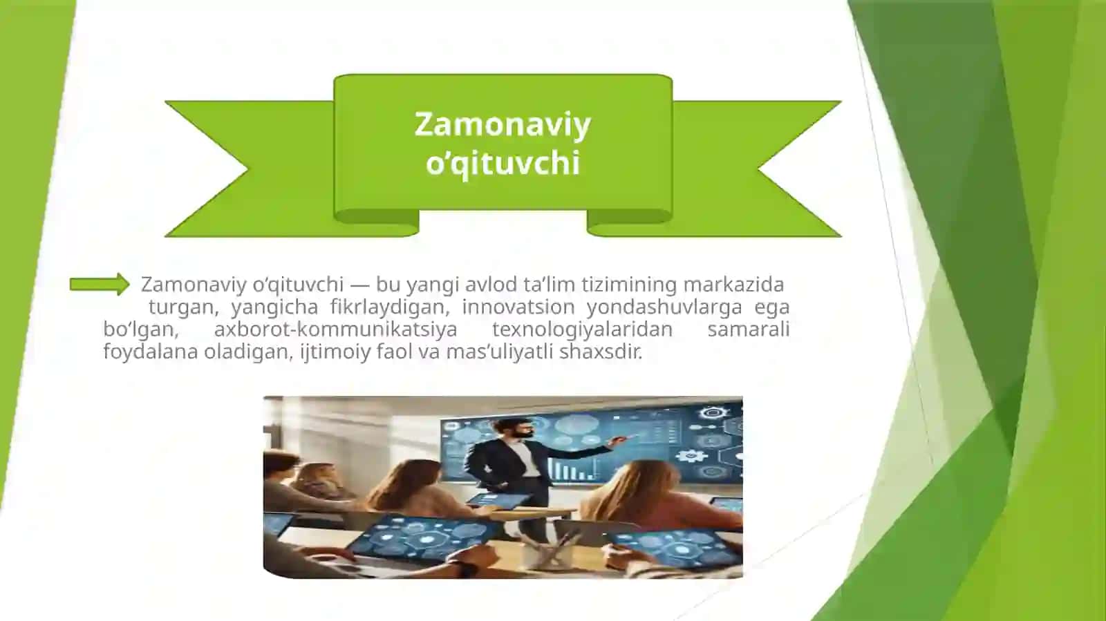 Zamonaviy o’qtuvchi va uning manaviy qiyofasi 2
