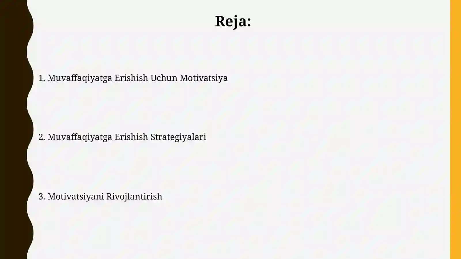 Muvaffaqiyatga Erishish Motivatsiyasi 2