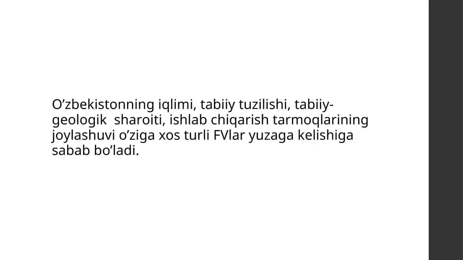 TАBIIY, TEXNOGEN, EKOLOGIK VA IJTIMOIY TUSDAGI FAVQULOTDA VAZIYATLARDA HAYOT FAOLIYATI XAVFSIZLIGI VA FUQARO MUHOFAZASI 2