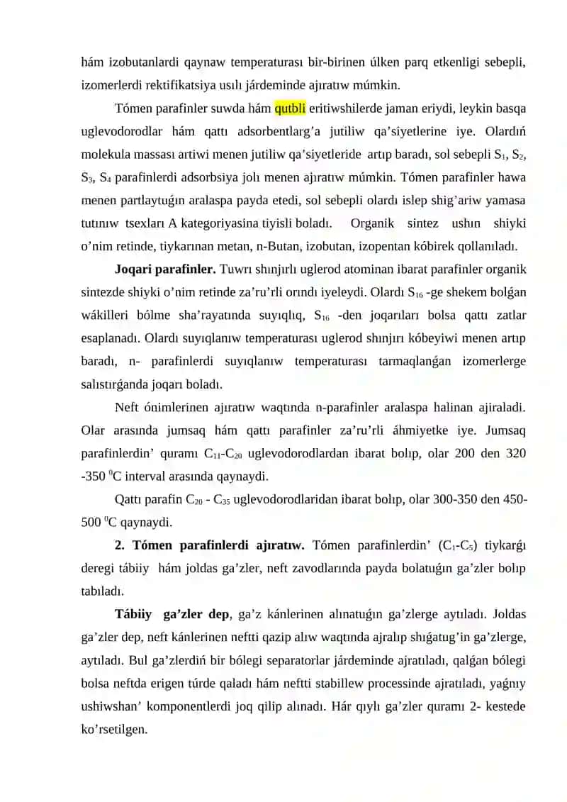 3-TEMA. ORGANIK SINTEZDE QOLLANILATUG’IN SHIYKI O’NIMLER 2