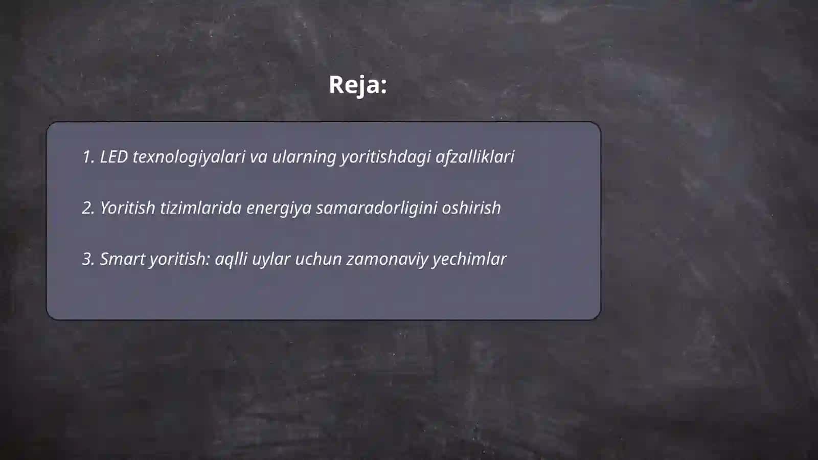 LED texnologiyalari va ularning yoritishdagi afzalliklari 2