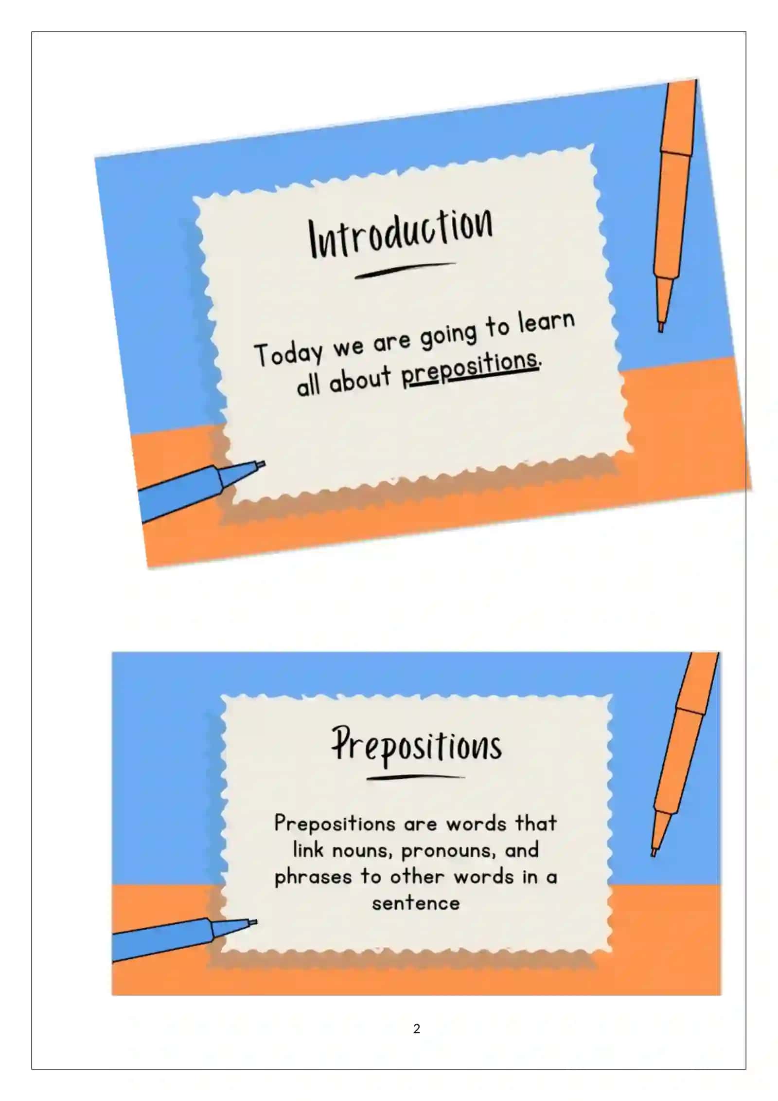 PREPOSITIONS AND PREPOSITIONAL COMBINATIONS 2