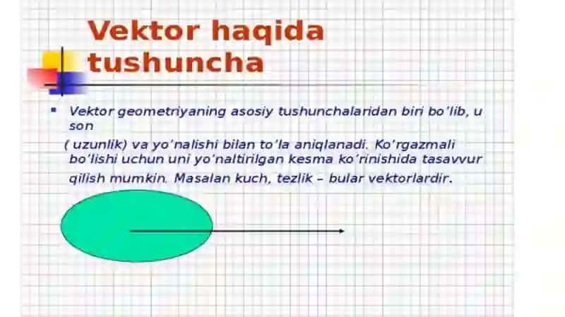 Vektorlar Algebrasining iqtisodiy masalalariga tadbiqlari 2