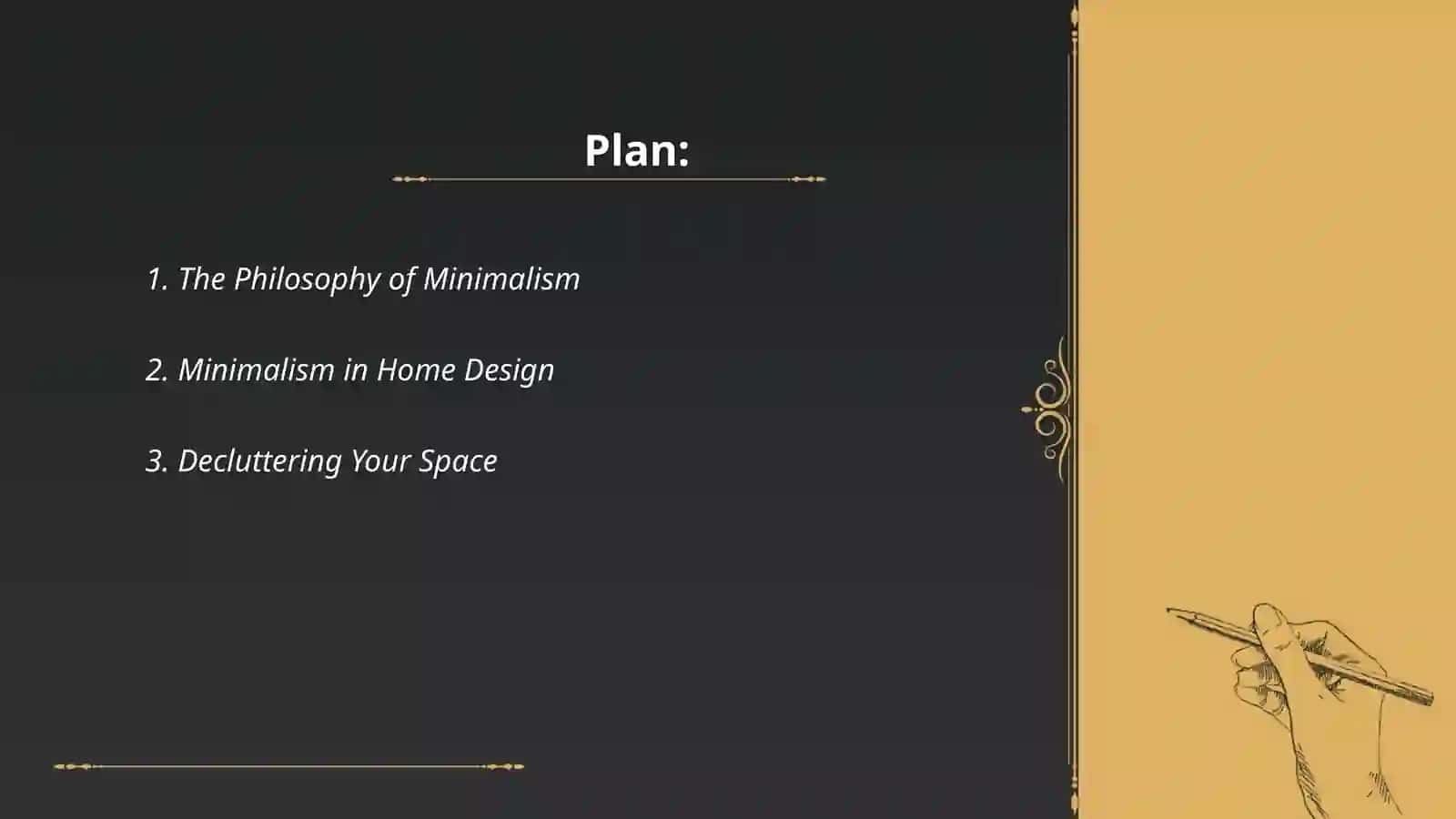 Minimalism:the path to a decluttered life 2