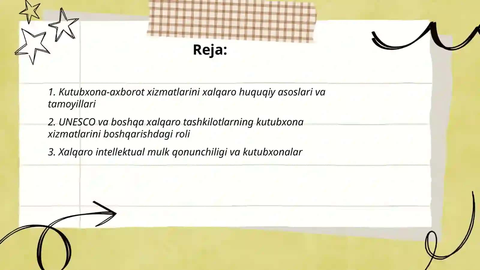 Kutubxona-axborot xizmatlarini xalqaro huquqiy tartibga solish 2