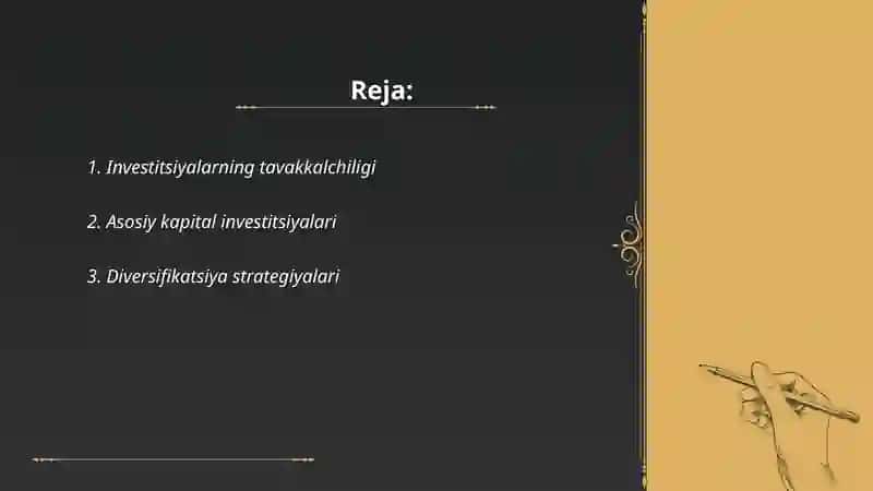 Investitsiyaning kutilgan daromad stavkasini hisoblash 2