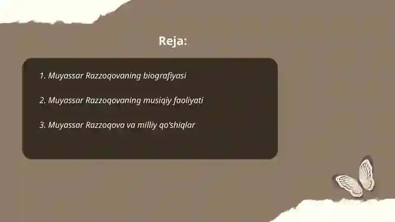Oʻzbekiston akademik xonandalari.Muyassar Razzoqova. 2