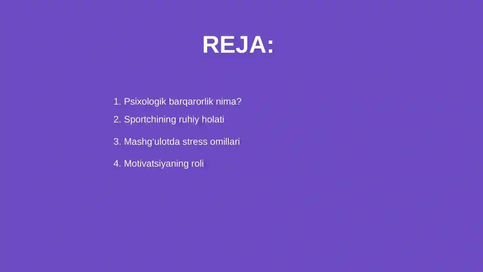 Psixologik barqarorlik 2