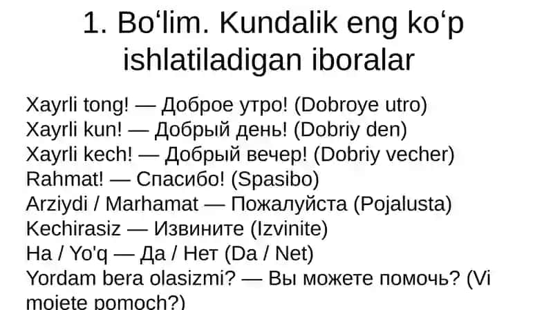 Rus tilini 0 dan oʻrganish uchun qollanma 2