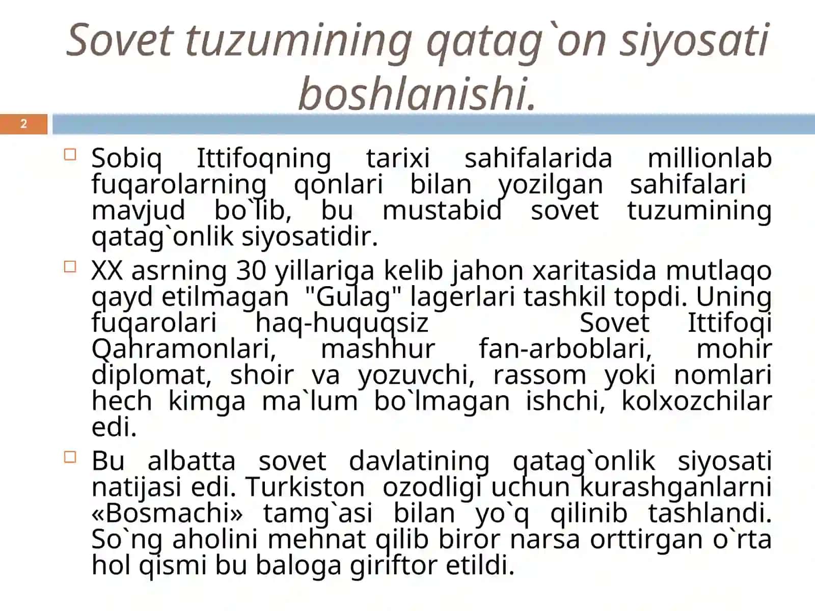 Mustabid tuzum davri o’zbek ziyolilari asarlarida milliy-ma’naviy  tarbiya masalalari 2
