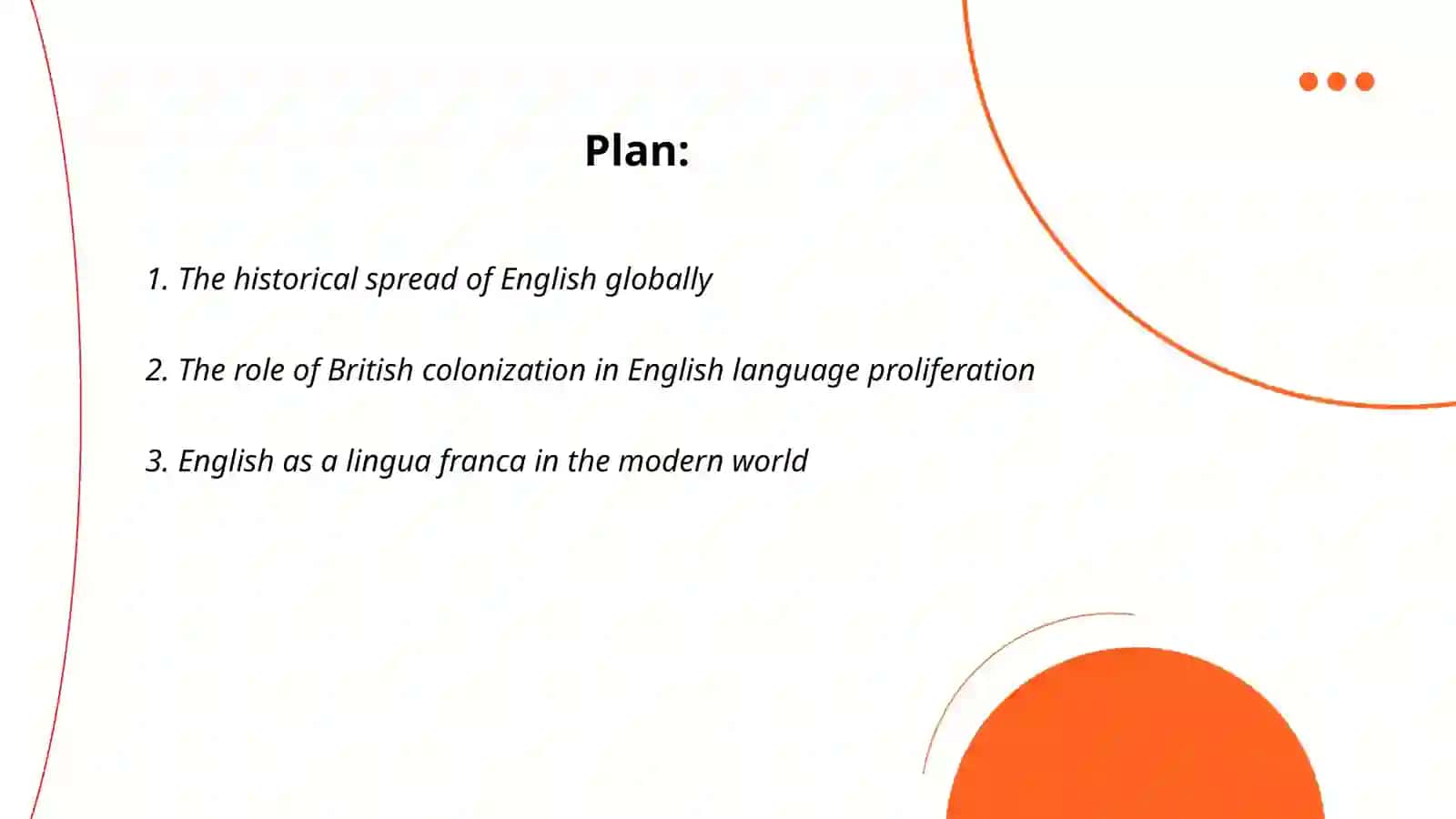 The evolution of English as a Second language 2