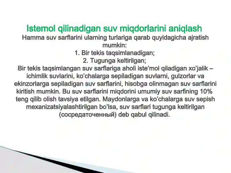 Kunlik hisobiysuv sartlari 2