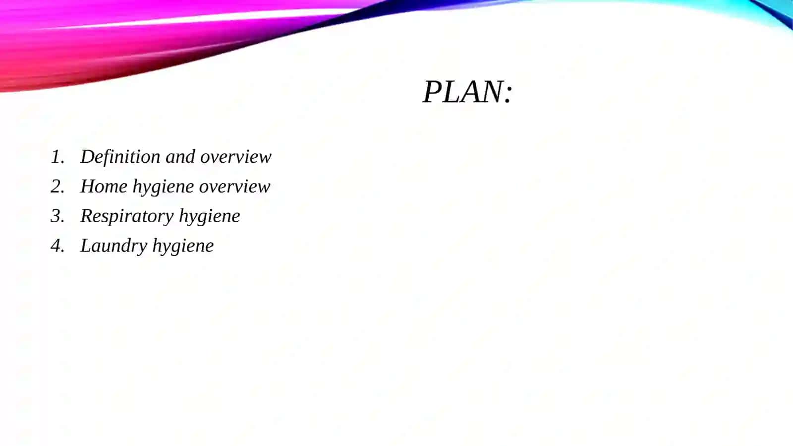 Hygiene 2