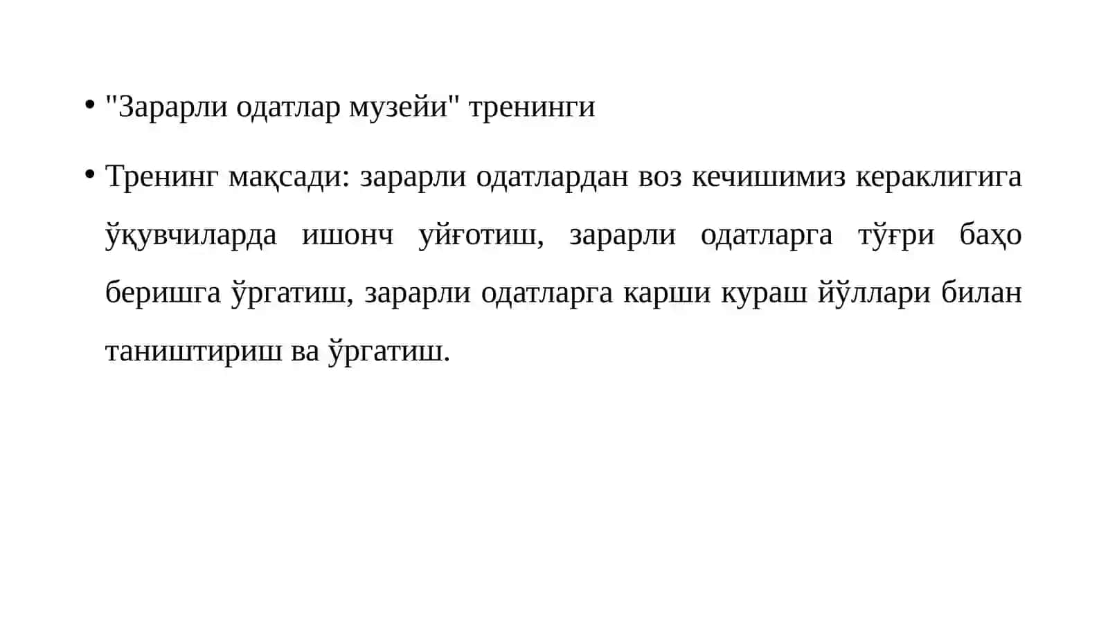 Zararli Odatlar 2