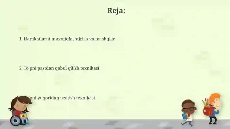 Voleybol, Pastdan to'pni qabul qilish va Yuqoridan to'pni uzatish texnikasi 2