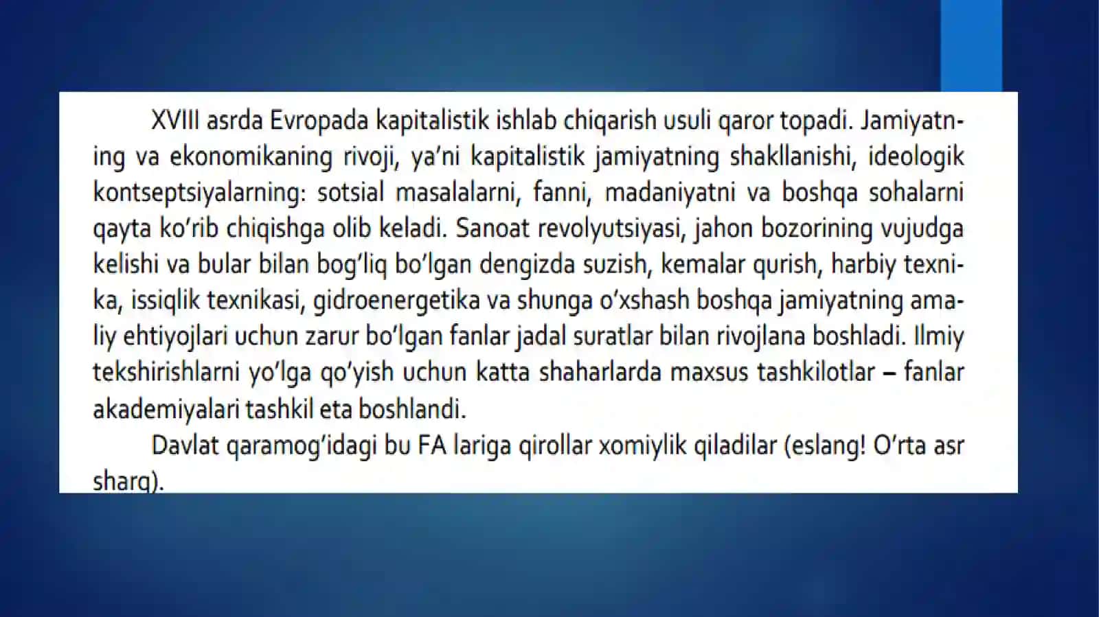 XVIII asr oxiri va XIX asr boshlarida matematika 2