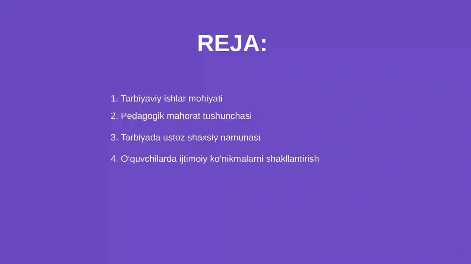 Tarbiyaviy ishlarni amalga oshirishda pedagogik mahorat 2