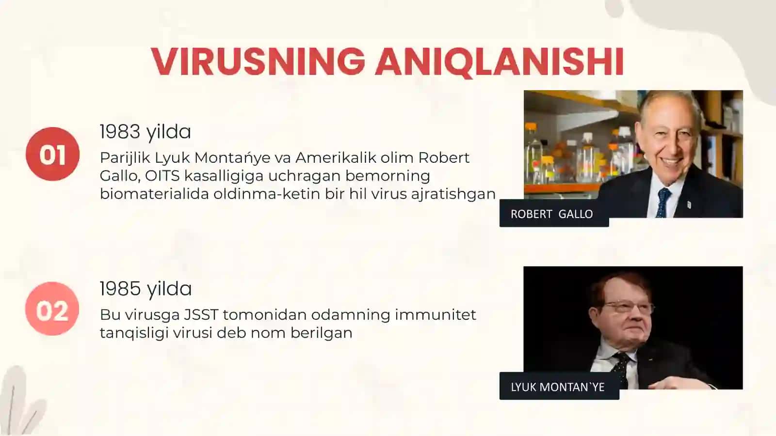 OIV INFEKSIYASINING PROFILAKTIKASI 2