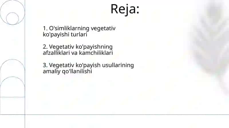 O'simliklarning vegetativ ko'payishi 2