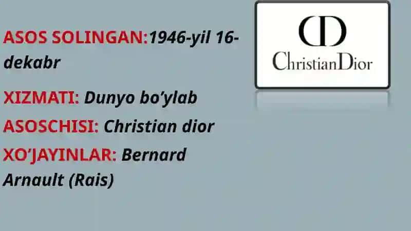 Christian Dior 2