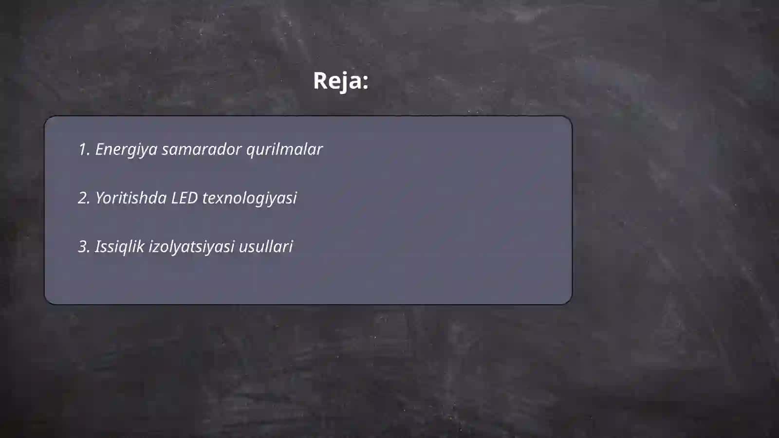 Energia samarador qurilmalar 2