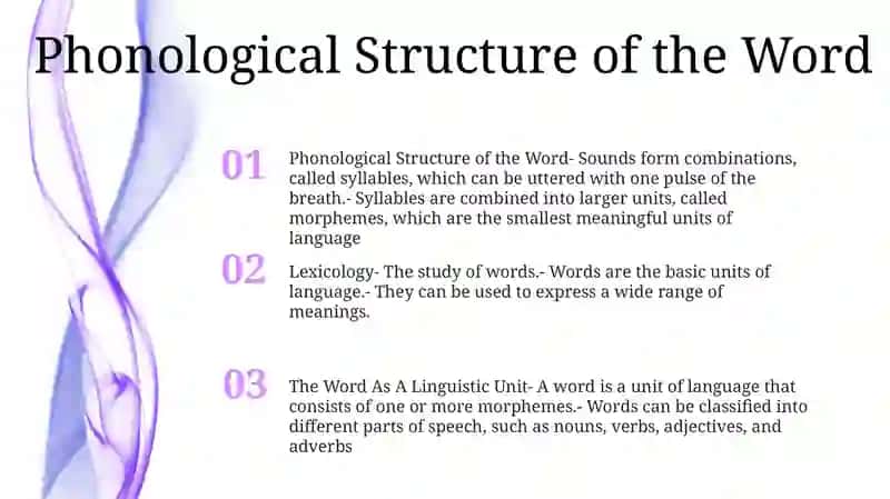 The Word As A Linguistic Unit 2