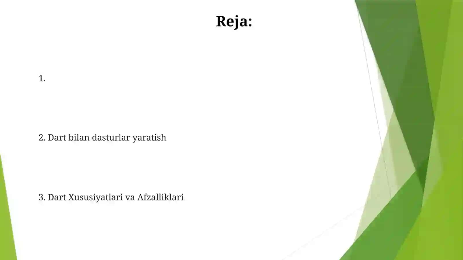 Dart bilan dasturlar yaratish 2