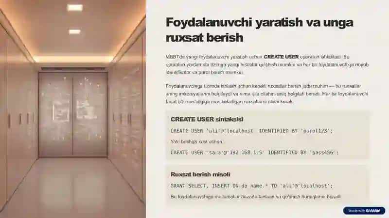 MBBTda foydalanuvchilar va ularning huquqlari 2