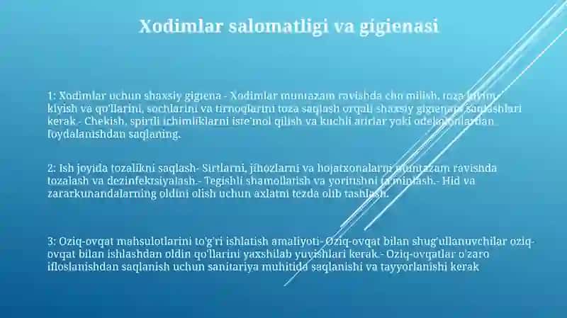 Maktabgacha Bolalar Muassasalari Va Maktablarga Bo'Lgan Umumiy Gigiyenik Talablar 2