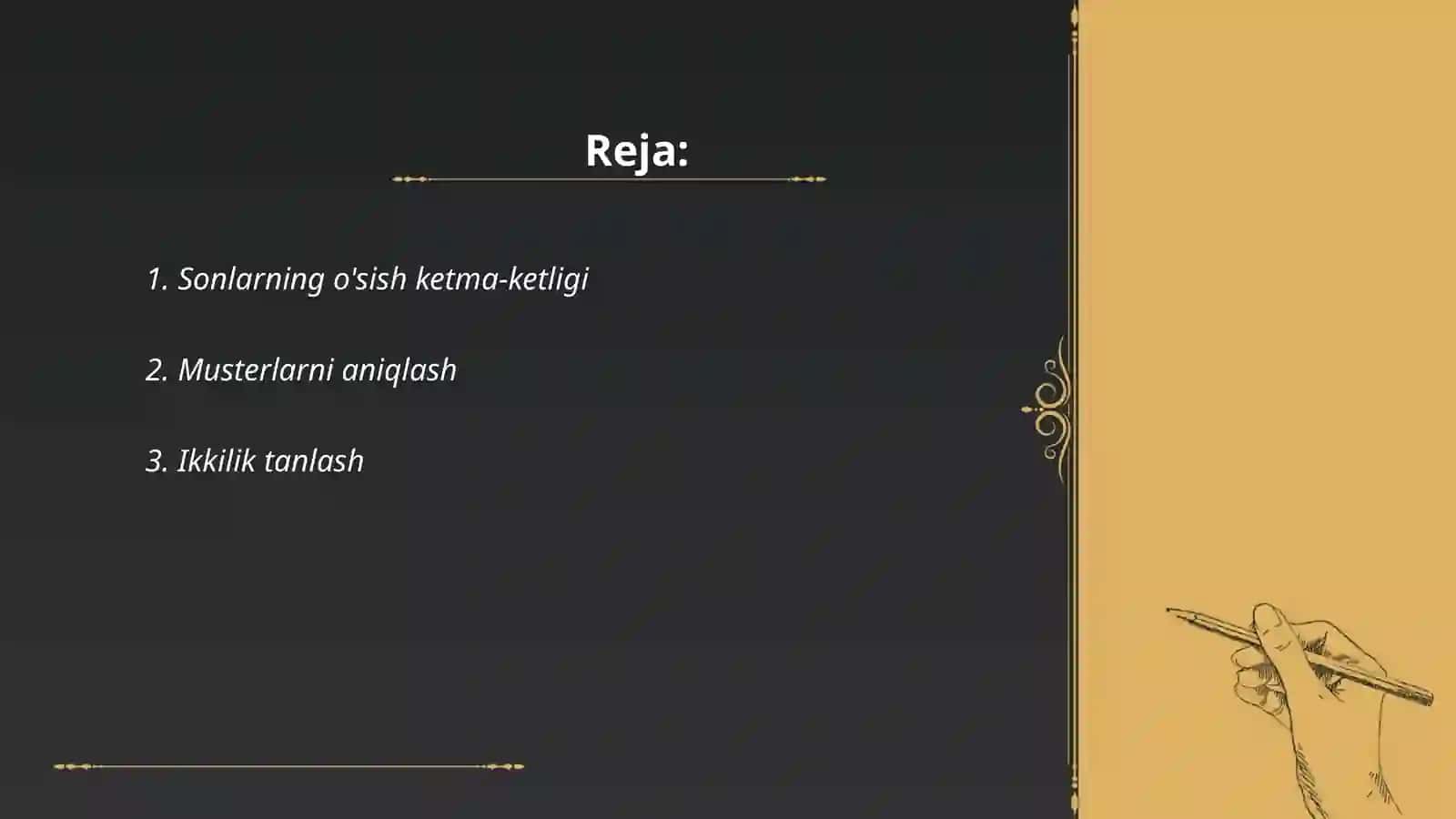 Boshlangʻich sinf matematika darslarida mantiqiy fikrlashga oid mulohaza yuritish 2